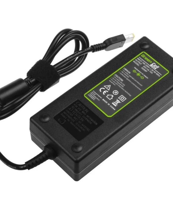 Green Cell Φορτιστής Laptop 135W 20V 6.75A για Lenovo με Αποσπώμενο Καλώδιο Τροφοδοσίας