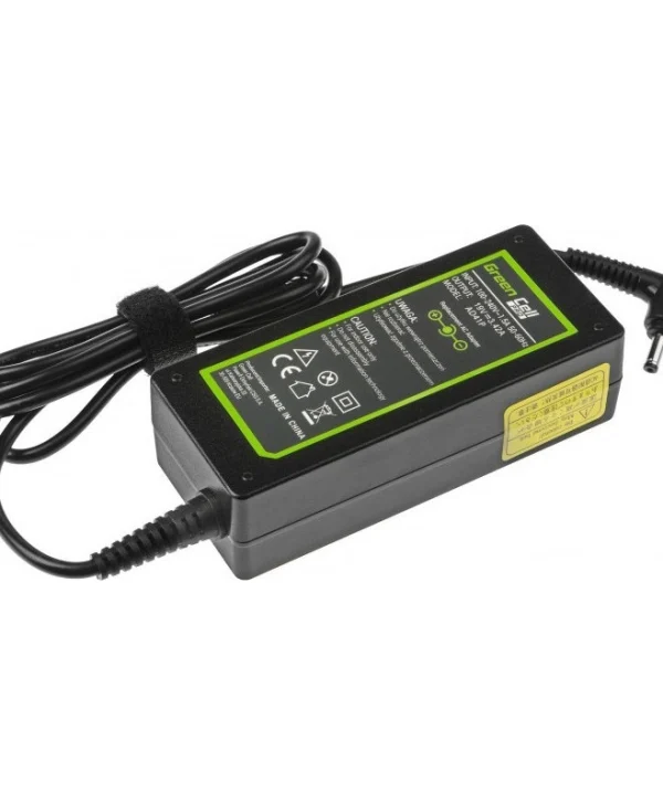 Green Cell Φορτιστής Laptop 65W 19V 3.42A για Asus με Αποσπώμενο Καλώδιο Τροφοδοσίας
