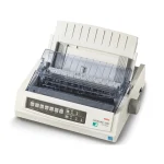 OKI 3320 Ασπρόμαυρος Εκτυπωτής Dot Matrix 01308201 Refurbished - Image 2