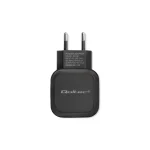 Qoltec Φορτιστής με 2 Θύρες USB-A και Καλώδιο USB-C 17W Μαύρος (50188) 50188 - Image 6