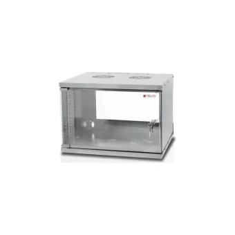 Techly 19 "6U prof. 450 Επιτοίχια Καμπίνα Rack 6U Γκρι I-CASE EL-1006G45