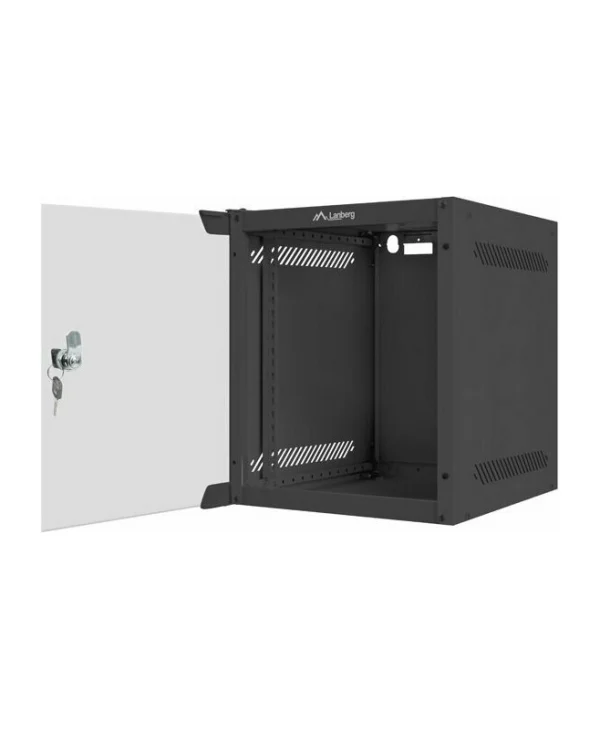 Lanberg Επιτοίχια Καμπίνα Rack 6U 28x31x33.6cm Μαύρο WF10-2306-10B