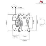 Maclean Energy MC-670 Επιτοίχια έως 27" και 20kg MC-670 - Image 8