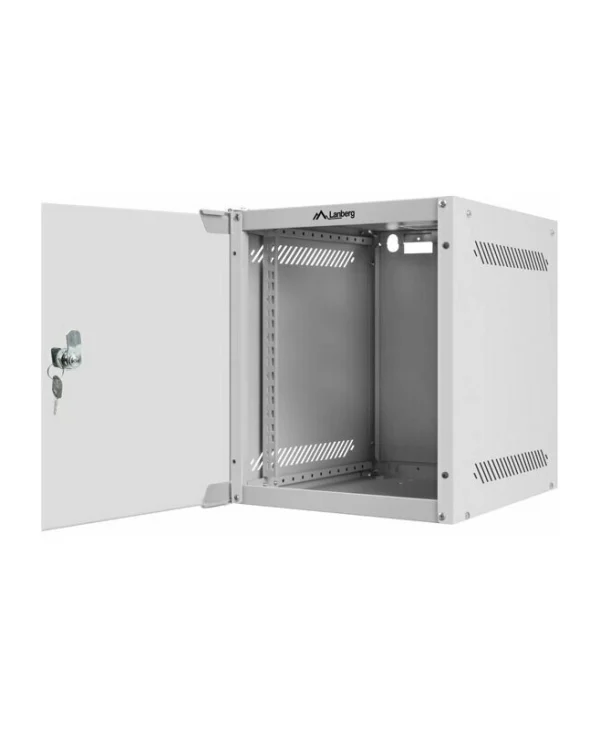 Lanberg Επιτοίχια Καμπίνα Rack 6U 28x31x33.6cm Γκρι WF10-2306-10S WF10-2306-10S