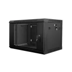 Lanberg Επιτοίχια Καμπίνα Rack 6U 60x45x37.9cm Μαύρο WF01-6406-10B WF01-6406-10B - Image 3