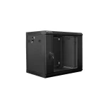 Lanberg Επιτοίχια Καμπίνα Rack 9U 60x45x51.23cm Μαύρο WF01-6409-10B WF01-6409-10B