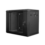 Lanberg Επιτοίχια Καμπίνα Rack 9U 60x45x51.23cm Μαύρο WF01-6409-10B WF01-6409-10B - Image 2