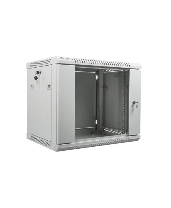 Lanberg Επιτοίχια Καμπίνα Rack 9U 60x45x51.23cm Γκρι WF01-6409-10S WF01-6409-10S