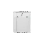 Lanberg Επιτοίχια Καμπίνα Rack 12U 60x45x64.57cm Γκρι WF01-6412-10S WF01-6412-10S