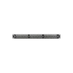 Lanberg Patch Panel Shielded για Rack 1U 19" 24 Θυρών cat5e Μαύρο - Image 2