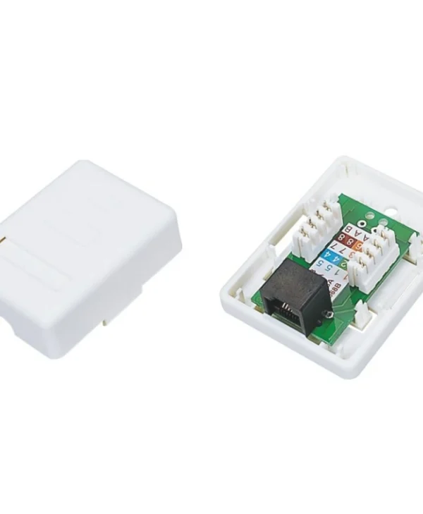 A-LAN Wire Connector Rj45 White Σύνδεσμος καλωδίων 1τμχ GN001 GN001