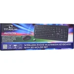 Esperanza Akron TK109 Ασύρματο Σετ Πληκτρολόγιο & Ποντίκι Αγγλικό US TK109 - Image 4