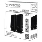 Extreme Networks Fusion ΧP 102 Ηχεία Υπολογιστή 2.0 με Ισχύ 4W σε Μαύρο Χρώμα - Image 2