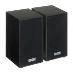 iBox IGLSP1 Ηχεία Υπολογιστή 2.0 με Ισχύ 10W σε Μαύρο Χρώμα - Image 2