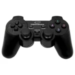 Esperanza Warrior Ενσύρματο Gamepad για PC Μαύρο