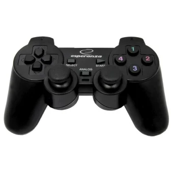 Esperanza Warrior Ενσύρματο Gamepad για PC Μαύρο
