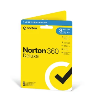 Norton 360 Deluxe για 3 Συσκευές και 1 Έτος Χρήσης (Ηλεκτρονική Άδεια)