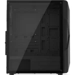Krux Astral Gaming Midi Tower Κουτί Υπολογιστή με Πλαϊνό Παράθυρο και RGB Φωτισμό Μαύρο - Image 4