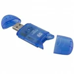 Esperanza TA101 Card Reader USB 2.0 για SD Μπλε - Image 3