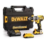 Dewalt Κρουστικό Δραπανοκατσάβιδο Μπαταρίας Brushless 18V 2x2Ah
