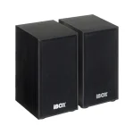 iBox IGLSP1 Ηχεία Υπολογιστή 2.0 με Ισχύ 10W σε Καφέ Χρώμα IGLSP1 - Image 3