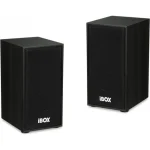 iBox IGLSP1 Ηχεία Υπολογιστή 2.0 με Ισχύ 10W σε Καφέ Χρώμα IGLSP1 - Image 5