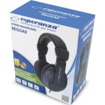 Esperanza Reggae Ενσύρματα Over Ear Ακουστικά Μαύρα - Image 3