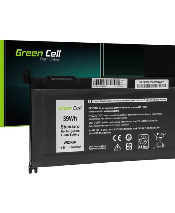 Green Cell Συμβατή Μπαταρία για Dell Inspiron Dell 5568, 7560, 5567, 13 7368, Inspiron 5378, 7460, 5770, 5379, 7570 με 3500mAh