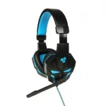 iBox X8 Gaming Headset (2x3.5mm / USB) Black/Blue - Image 4