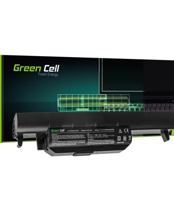 Green Cell Συμβατή Μπαταρία για Asus A32-K55 με 4400mAh