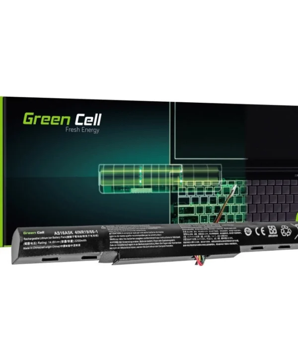 Green Cell Συμβατή Μπαταρία για Acer Aspire E15/E5-575/E5-575G/E με 2200mAh
