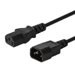 Savio power cable Schuko - IEC C14 Cable 1.2m Μαύρο CL-99 CL-99