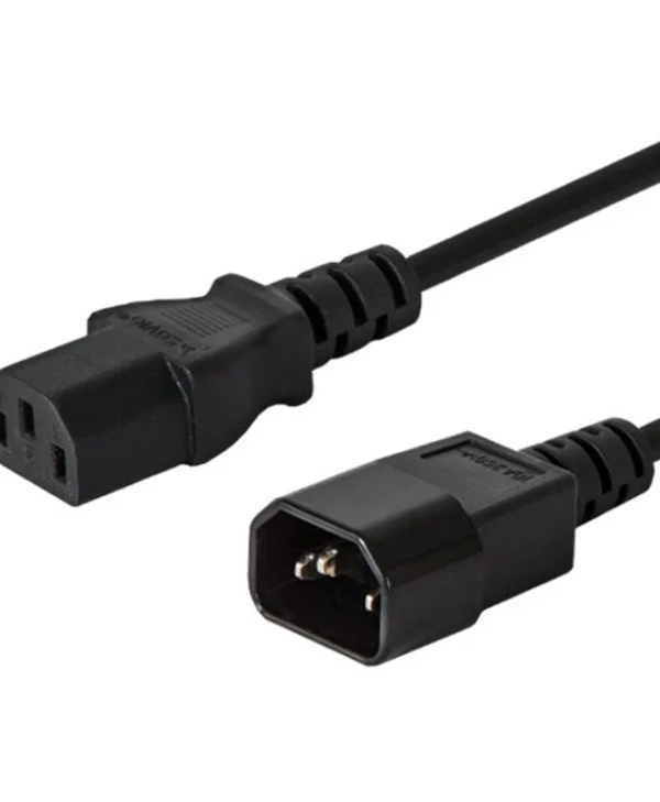 Savio power cable Schuko - IEC C14 Cable 1.2m Μαύρο CL-99 CL-99
