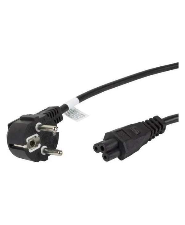 Lanberg Schuko - IEC C5 Cable 0.18m Μαύρο CA-C5CA-11CC-0018-BK CA-C5CA-11CC-0018-BK