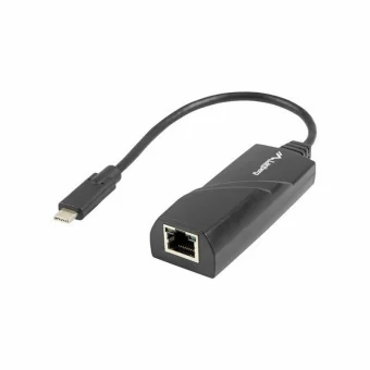Lanberg NC-1000-02 USB-C Αντάπτορας Δικτύου για Ενσύρματη σύνδεση Gigabit Ethernet NC-1000-02