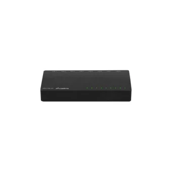 Lanberg DSP2-1008-12V Unmanaged L2 Switch με 8 Θύρες Gigabit (1Gbps) Ethernet DSP2-1008-12V
