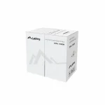 Lanberg U/UTP Cat.5e Καλώδιο Δικτύου Ethernet χωρίς ακροδέκτες 305m Μαύρο 1τμχ