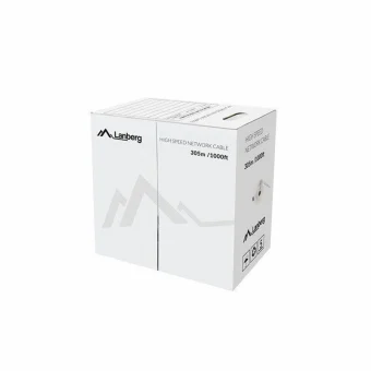 Lanberg U/UTP Cat.5e Καλώδιο Δικτύου Ethernet χωρίς ακροδέκτες 305m Μαύρο 1τμχ