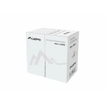 Lanberg U/UTP Cat.5e Καλώδιο Δικτύου Ethernet χωρίς ακροδέκτες 305m Γκρι 1τμχ