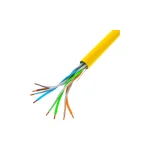 Lanberg U/UTP Cat.5e Καλώδιο Δικτύου Ethernet χωρίς ακροδέκτες 305m Κίτρινο 1τμχ - Image 2