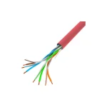 Lanberg U/UTP Cat.5e Καλώδιο Δικτύου Ethernet χωρίς ακροδέκτες 305m Κόκκινο 1τμχ - Image 2