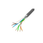 Lanberg F/UTP Cat.5e Καλώδιο Δικτύου Ethernet χωρίς ακροδέκτες 305m Γκρι 1τμχ - Image 2