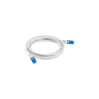 Lanberg S/FTP Cat.6a Καλώδιο Δικτύου Ethernet 1.5m Γκρι 1τμχ