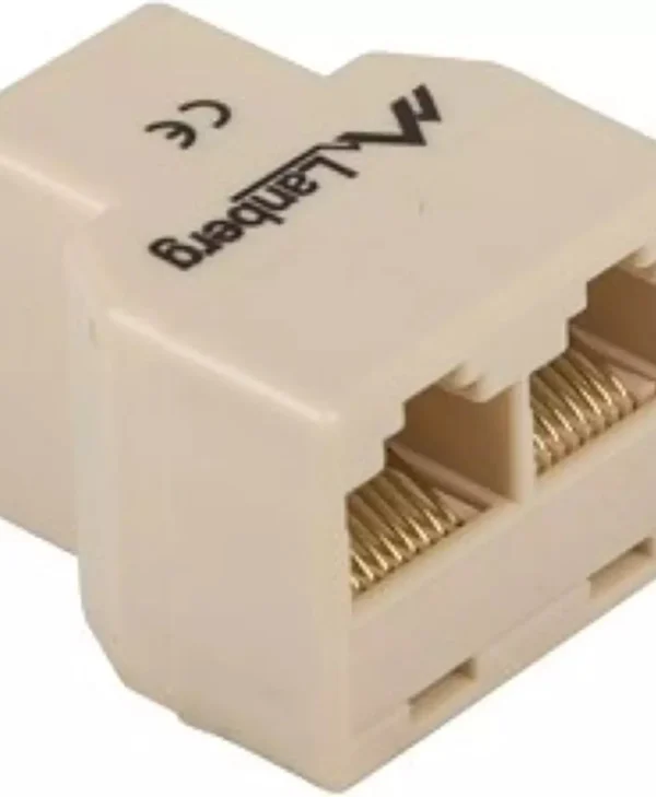 Lanberg AD-RJ45-2RJ45-OU Splitter 1τμχ AD-RJ45-2RJ45-OU AD-RJ45-2RJ45-OU