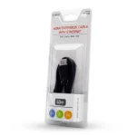 Savio HDMI 1.4 Cable HDMI male - HDMI female 1m Μαύρο - Image 2