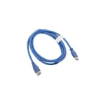 Lanberg Regular USB 2.0 to micro USB Cable Μπλε 1.8m (CA-USBM-20CU-0018-BL) CA-USBM-20CU-0018-BL - Image 3