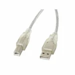 Lanberg USB 2.0 Cable USB-A male - USB-B male 1.8m (CA-USBA-12CC-0018-TR) CA-USBA-12CC-0018-TR