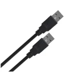 Lanberg USB 2.0 Cable USB-A male - USB-A male Μαύρο 1.0m (CA-USBA-20CU-0010-BK) CA-USBA-20CU-0010-BK - Image 4