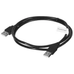 Lanberg USB 2.0 Cable USB-A male - USB-A male Μαύρο 1.0m (CA-USBA-20CU-0010-BK) CA-USBA-20CU-0010-BK - Image 6