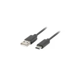 Lanberg USB 2.0 Cable USB-C male - USB-A Μαύρο 0.5m (CA-USBO-10CU-0005-BK) CA-USBO-10CU-0005-BK - Image 2